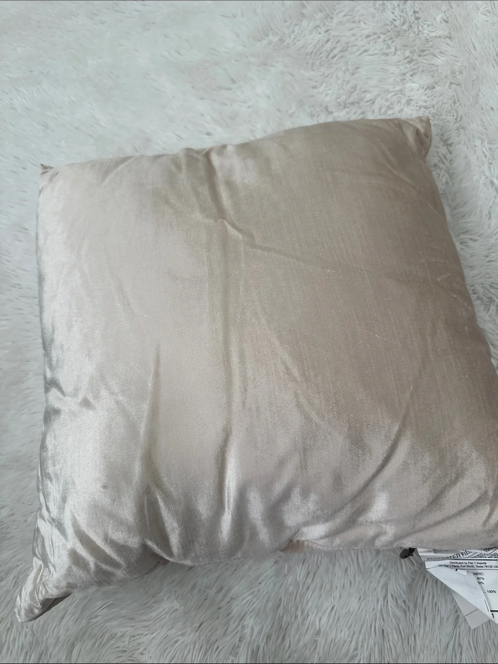 🌴 NWT Pier 1 Faux Gemstone Velvet Winter/Christmas Throw Pillow